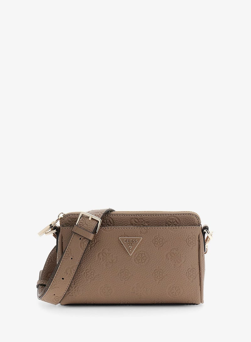 GUESS Cresidia Flap Over Crossbody Bag - Image 1